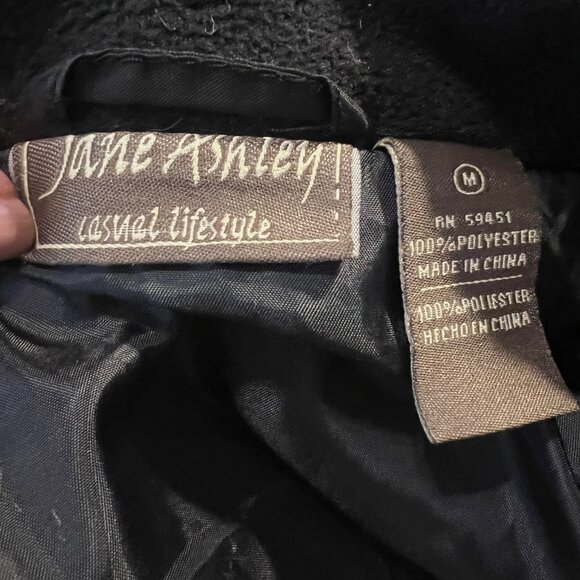 Jane Ashley-Women's Red/Black High Collar Quilted Vest-Medium--Zip Up Front-Pock - Picture 14 of 16